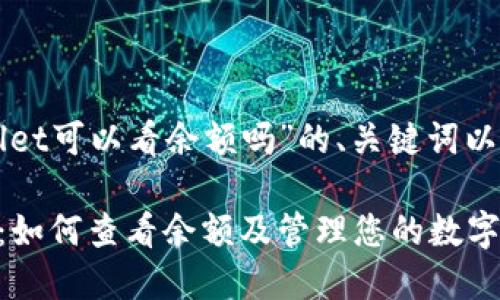 以下是关于“tpWallet可以看余额吗”的、关键词以及详细介绍的结构：

tpWallet使用指南：如何查看余额及管理您的数字资产