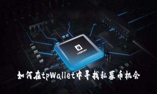 如何在tpWallet中寻找私募币机会