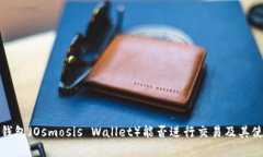 : 观察钱包（Osmosis Wallet）