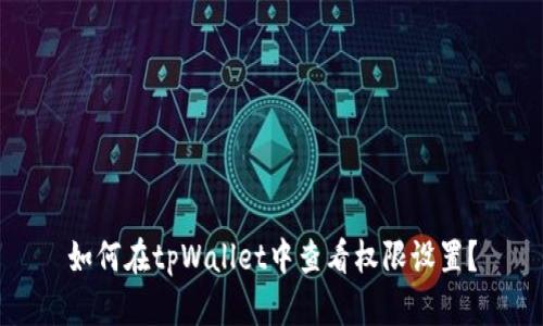 如何在tpWallet中查看权限设置？