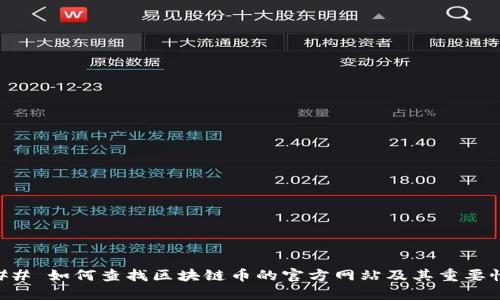 ## 如何查找区块链币的官方网站及其重要性
