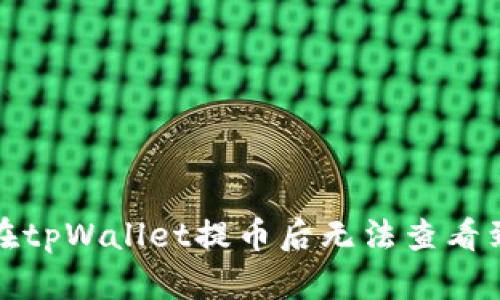 如何解决在tpWallet提币后无法查看到账的问题