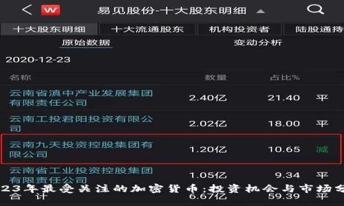 2023年最受关注的加密货币：投资机会与市场分析